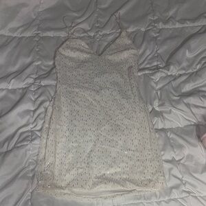 Windsor Silver Mini Dress